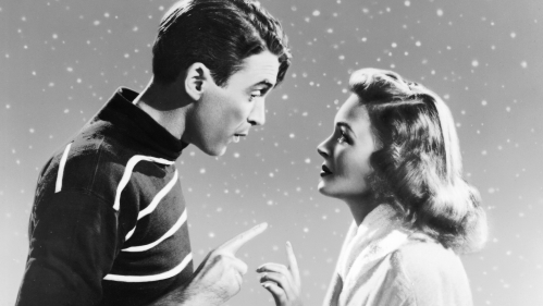 Jimmy Stewart and Donna Reed